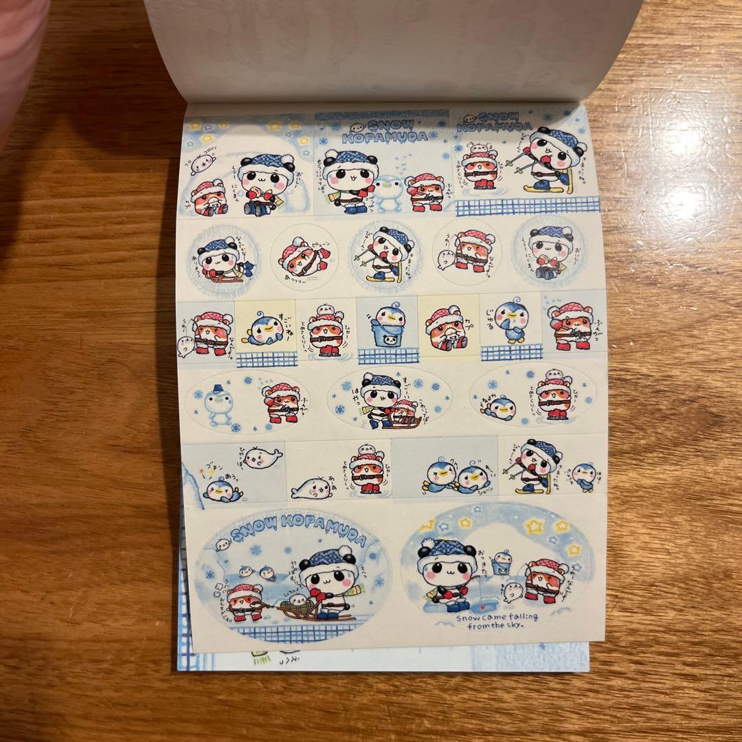 平成レトロ　メモ帳　クーリア　スノーこぱむだ