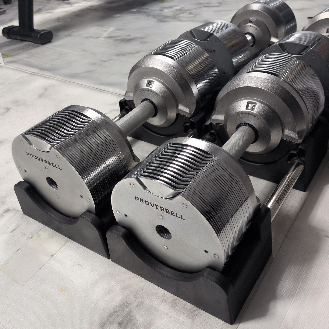 【セット①】プロバーベル 可変式ダンベル1つ 41.5kg 1.5kg刻み