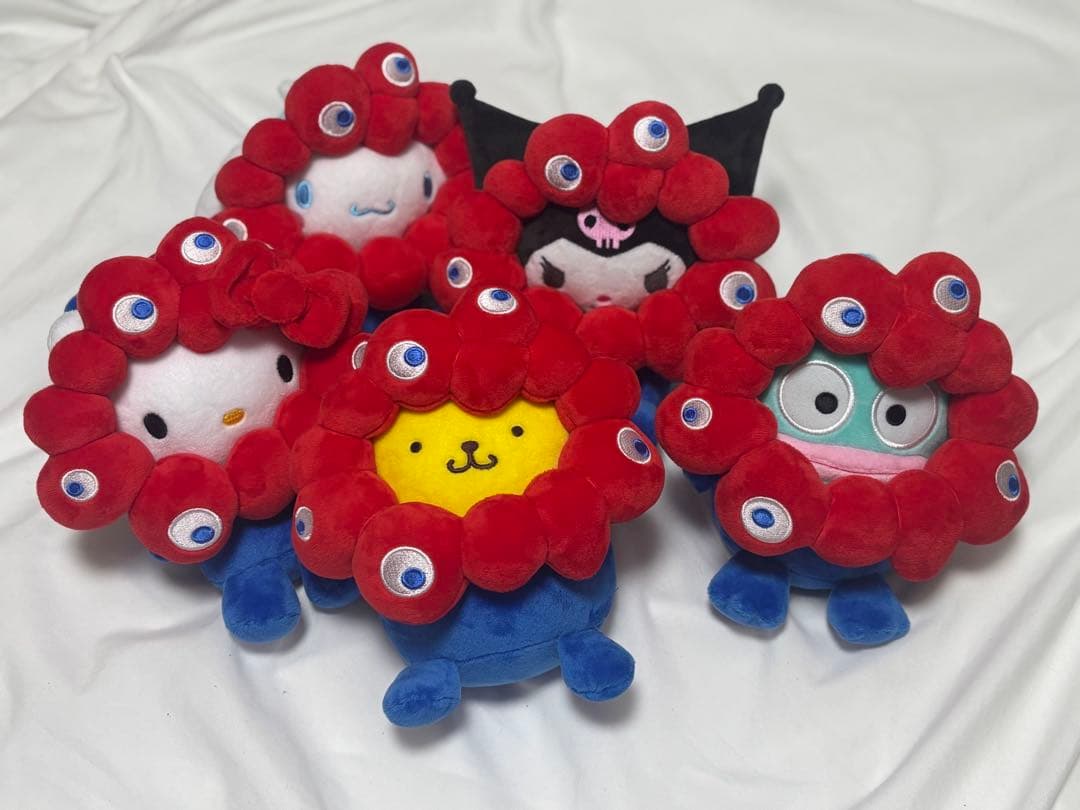 ミャクミャク 万博　未使用 EXPO2025 なりきりぬいぐるみ5体セット