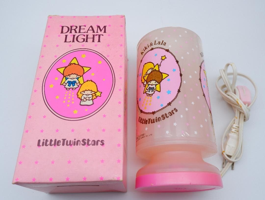 キキララ サンリオ リトルツインスターズ 1976　ルームライト 当時品