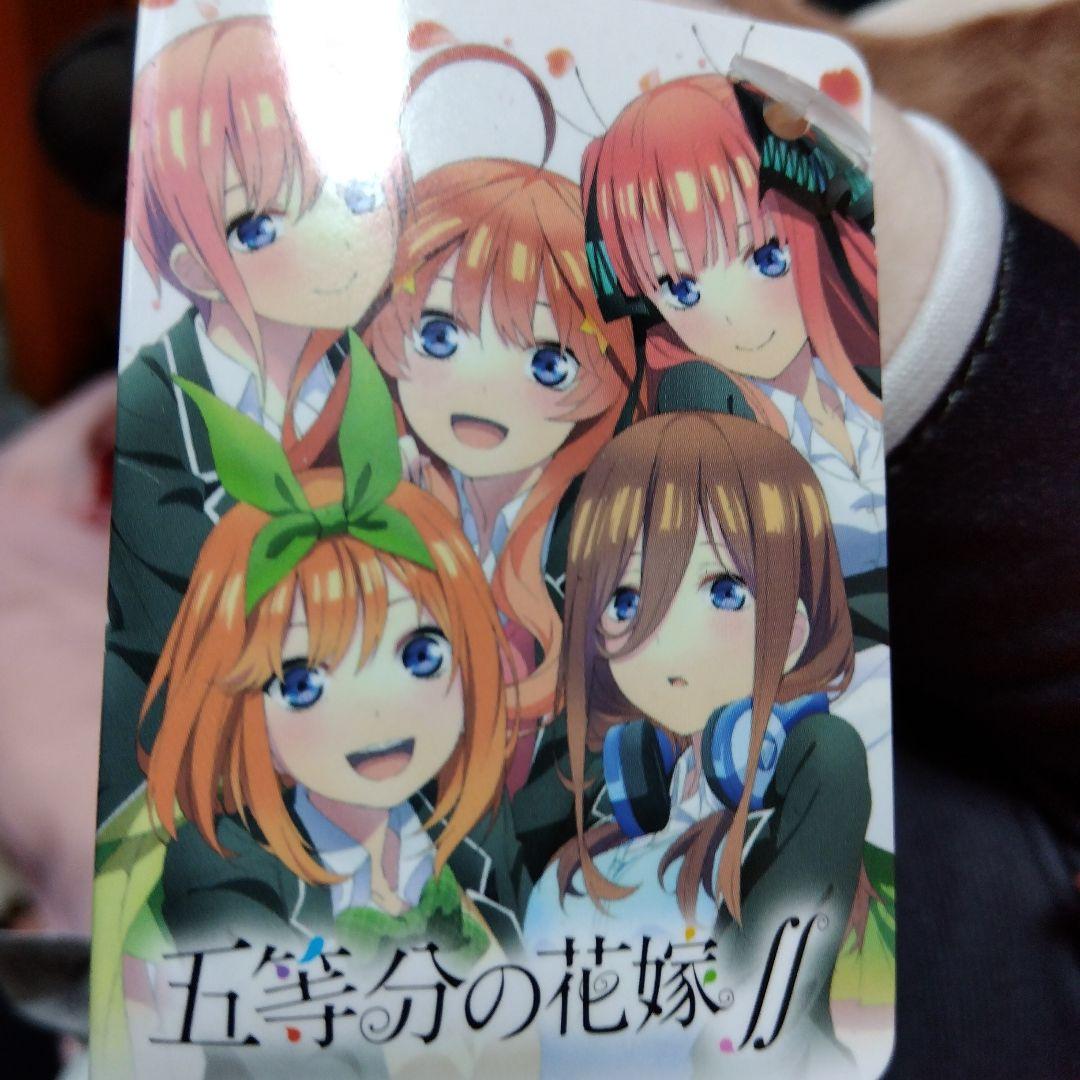 五等分の花嫁のBIGぬいぐるみ３点セット