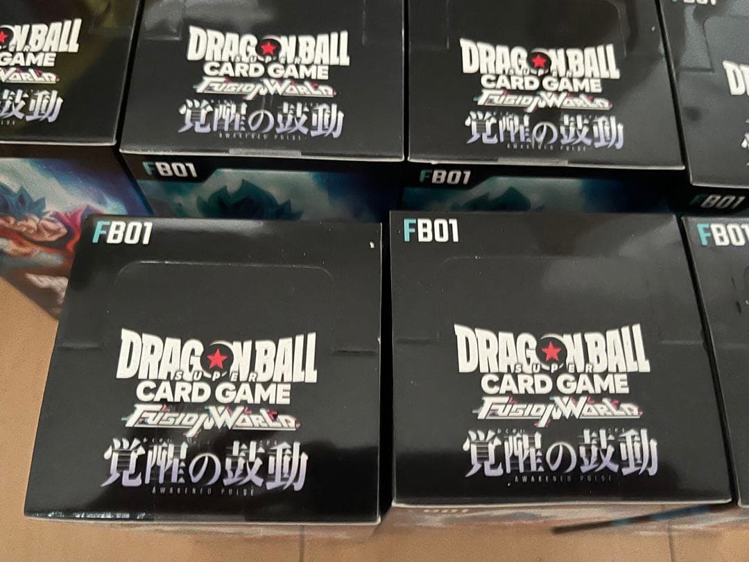 ドラゴンボールカード　フュージョンワールド　覚醒の鼓動　テープ付き　7BOX
