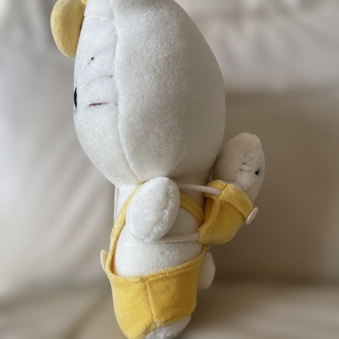 レア　 ハローキティ ぬいぐるみ イエローオーバーオール Babyおんぶキティ