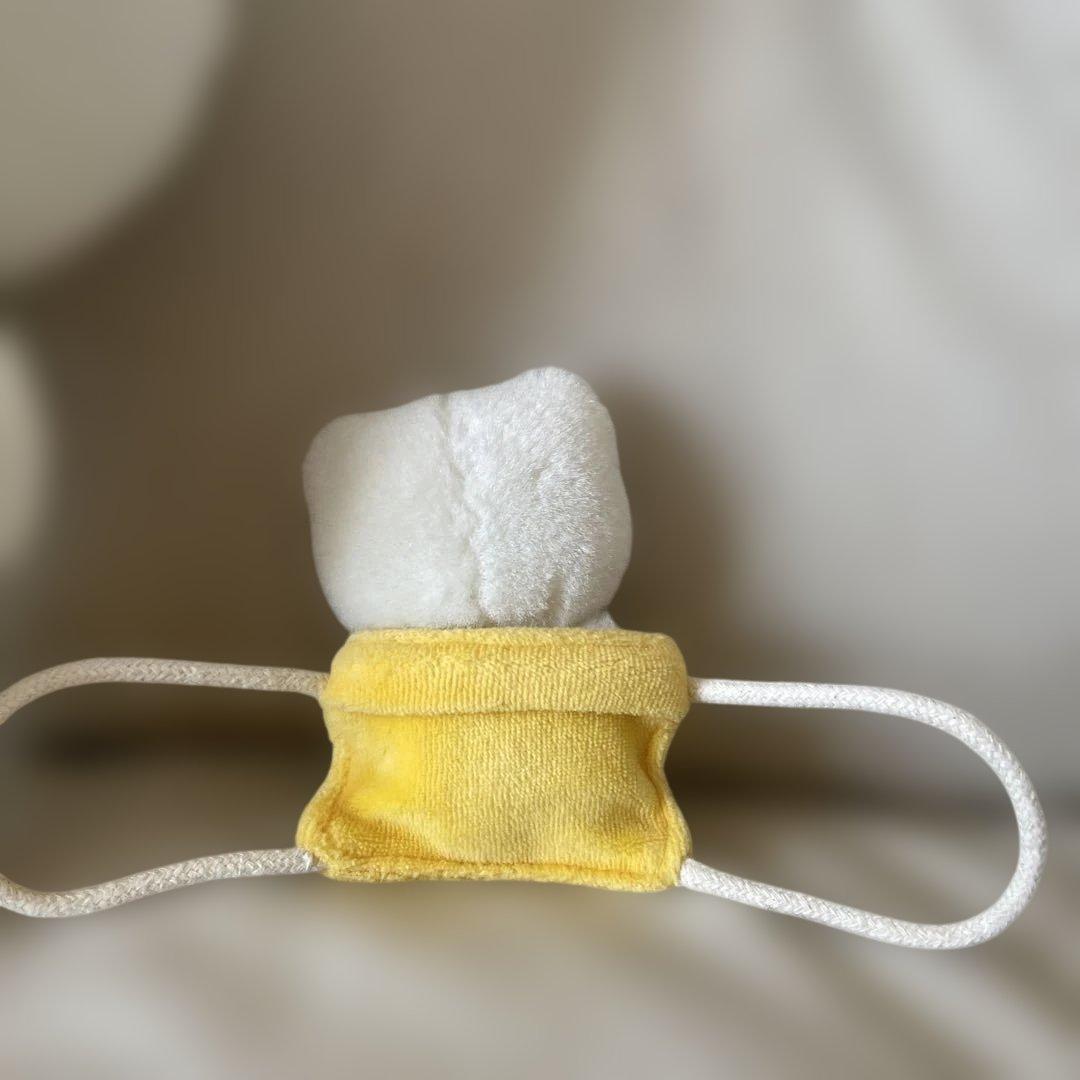 レア　 ハローキティ ぬいぐるみ イエローオーバーオール Babyおんぶキティ