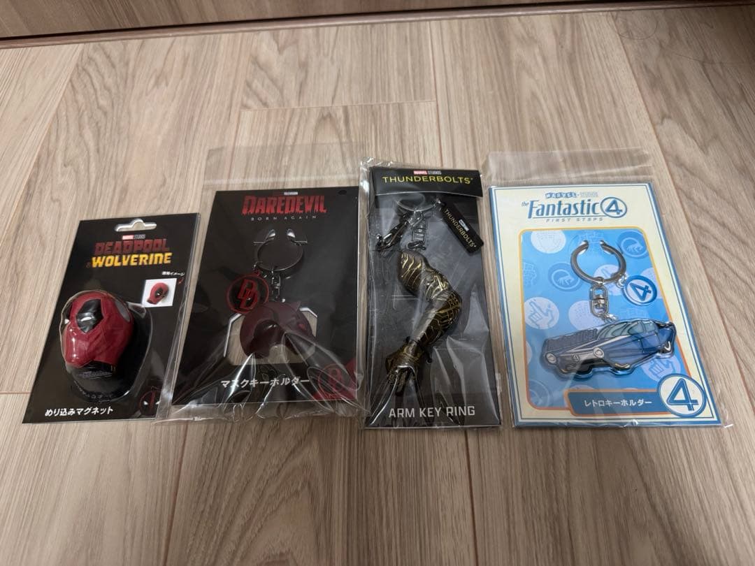 MCUセット〈デッドプール・デアデビル・サンダーボルツ・ファンタスティック4〉