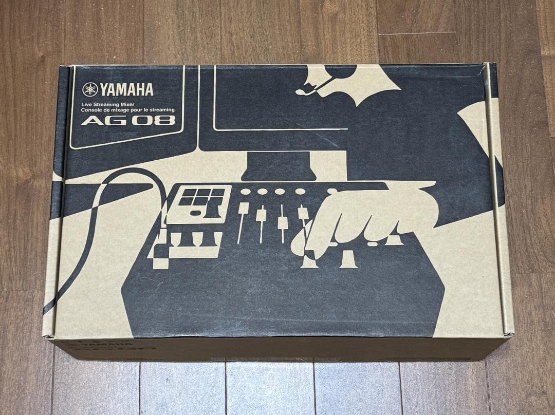 【美品】YAMAHA AG08 ライブストリーミングミキサー ブラック
