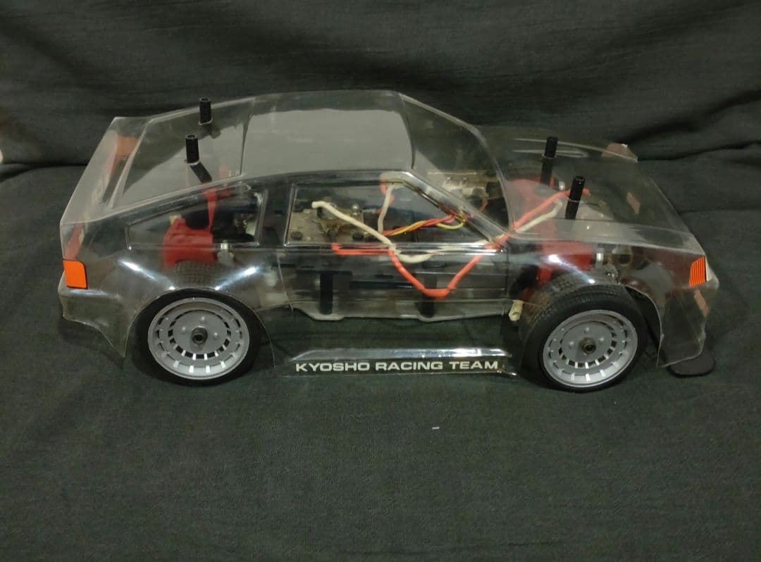 激レア 京商 HONDA CR-X RC FFレーサー 1/12 当時物