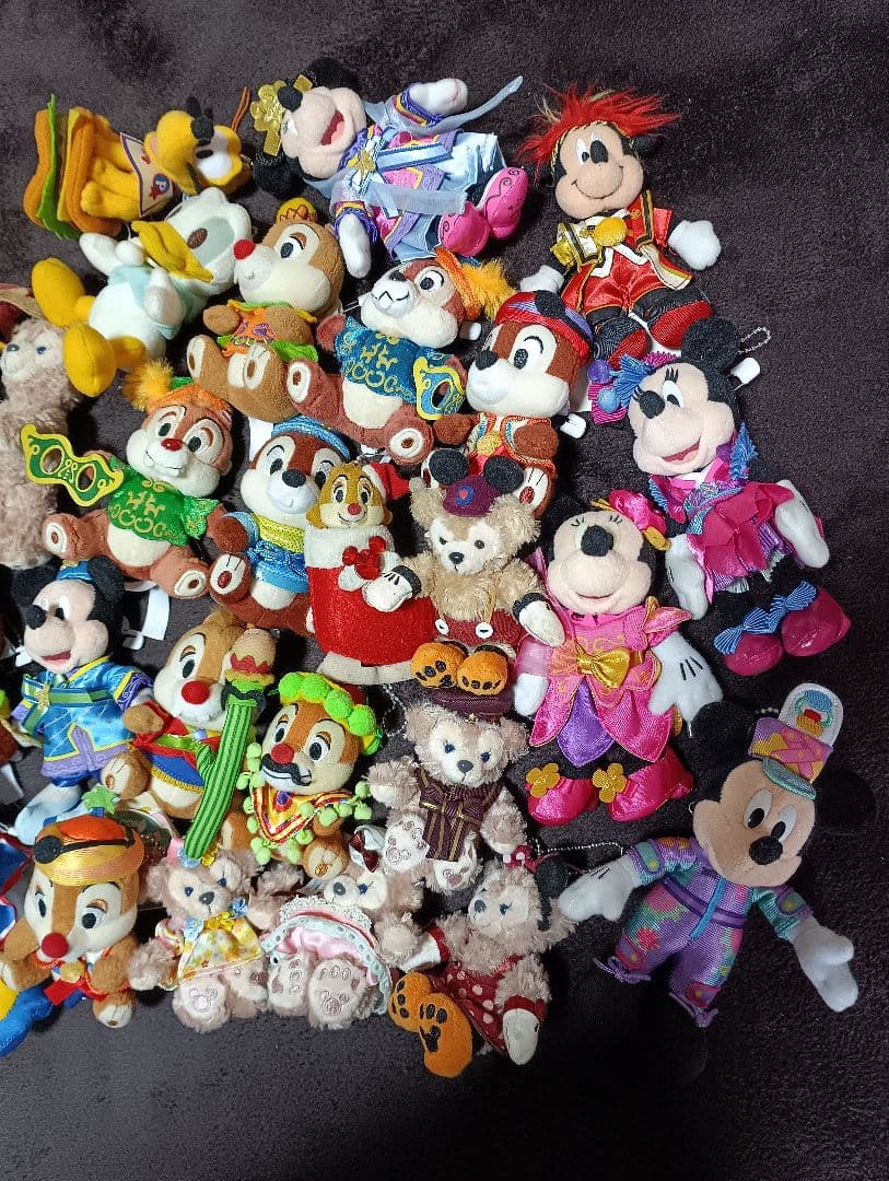 ディズニーキャラクター ぬいぐるみ・マスコットセット　30体以上