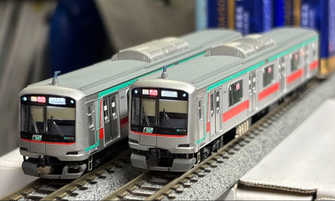【加工品】マイクロエース 東急5000系5114F Nゲージ10両セット