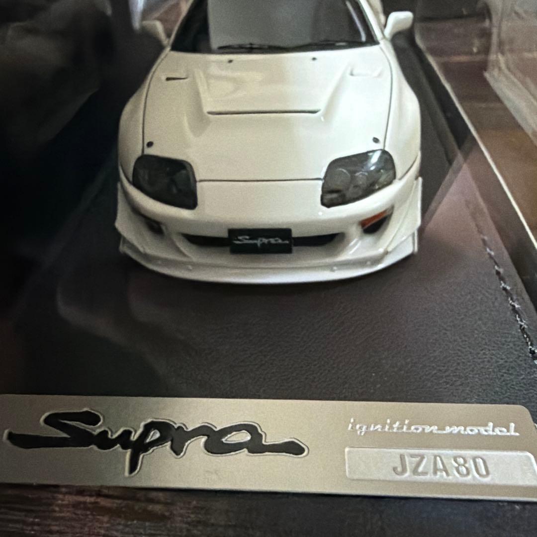 ignition model Supra JZA80 ホワイト