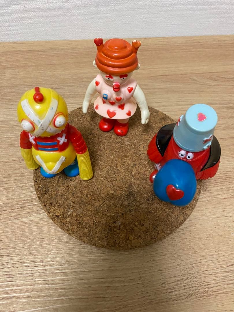 ニャンコ先生ページポピーがんばれロボコン　 ソフビロボペケロボイヌロボメロ