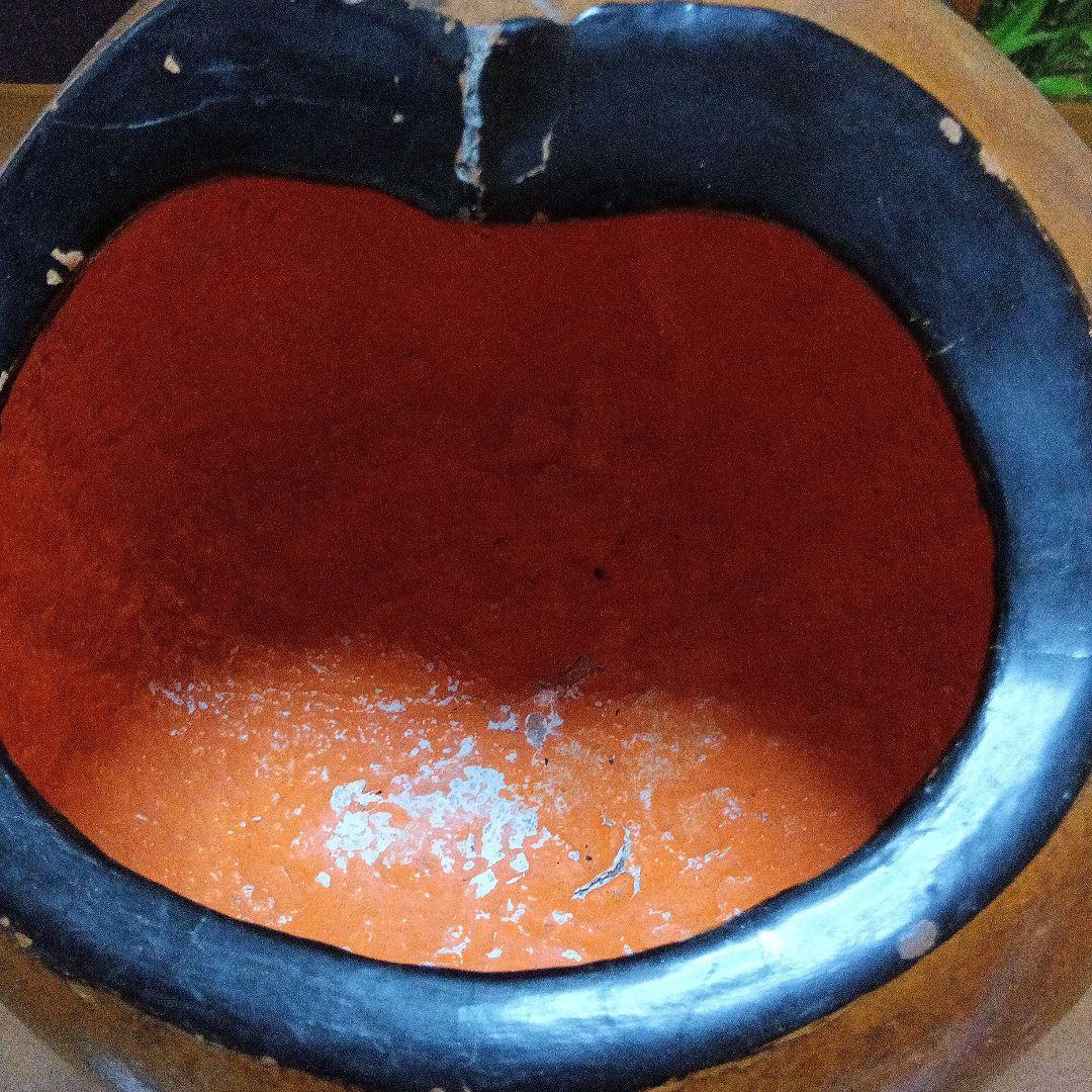 骨董 瓢炭斗 ふくべ細工 炭入れ 炭斗