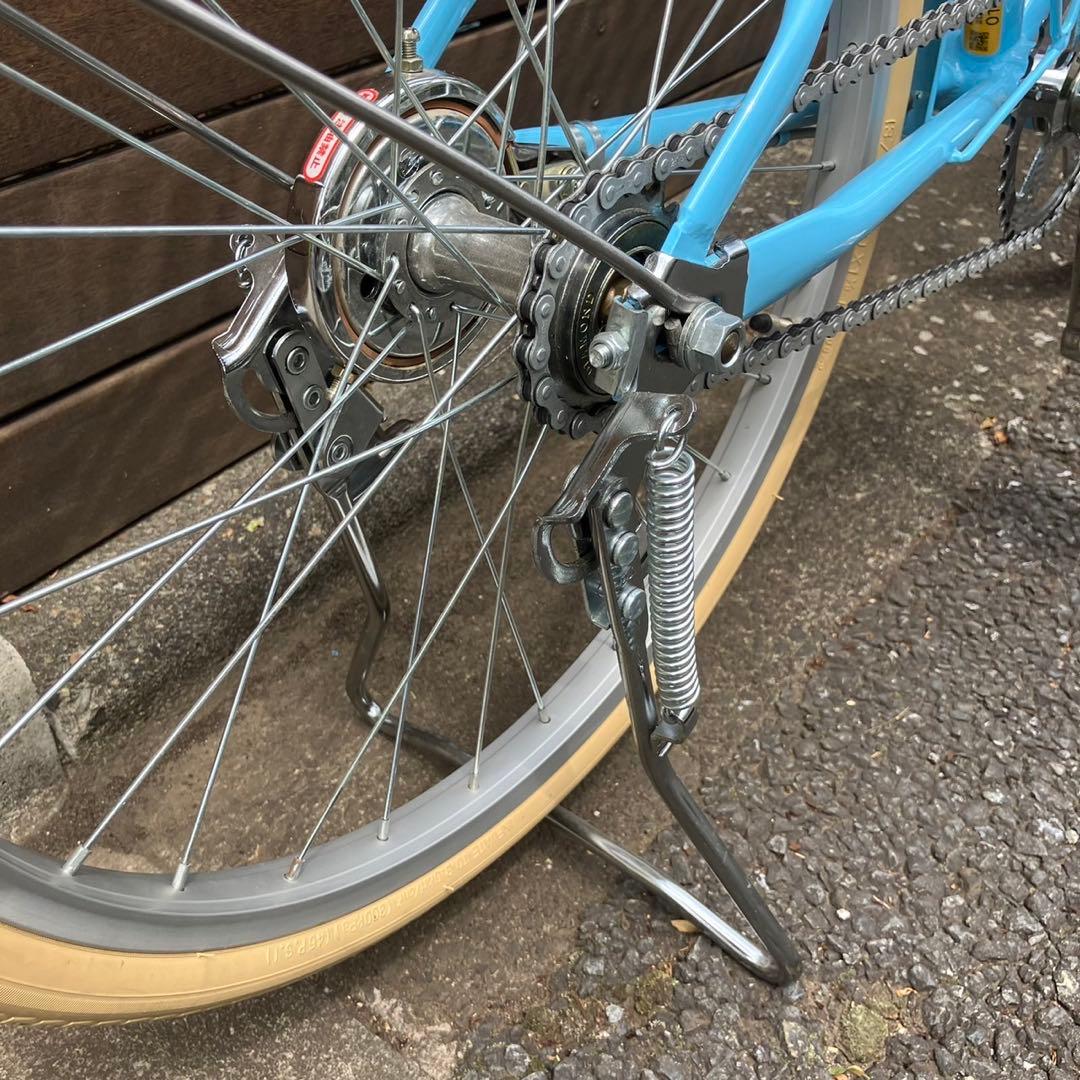 トーキョーバイク子供用自転車 水色 バスケット付き