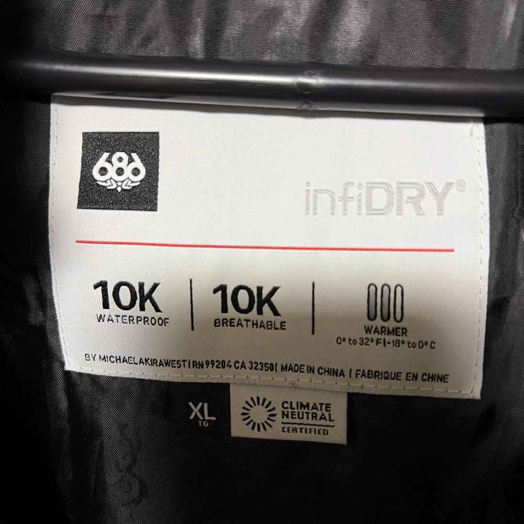 【極美品】686 × Grateful Dead スノーボードウェア XLサイズ