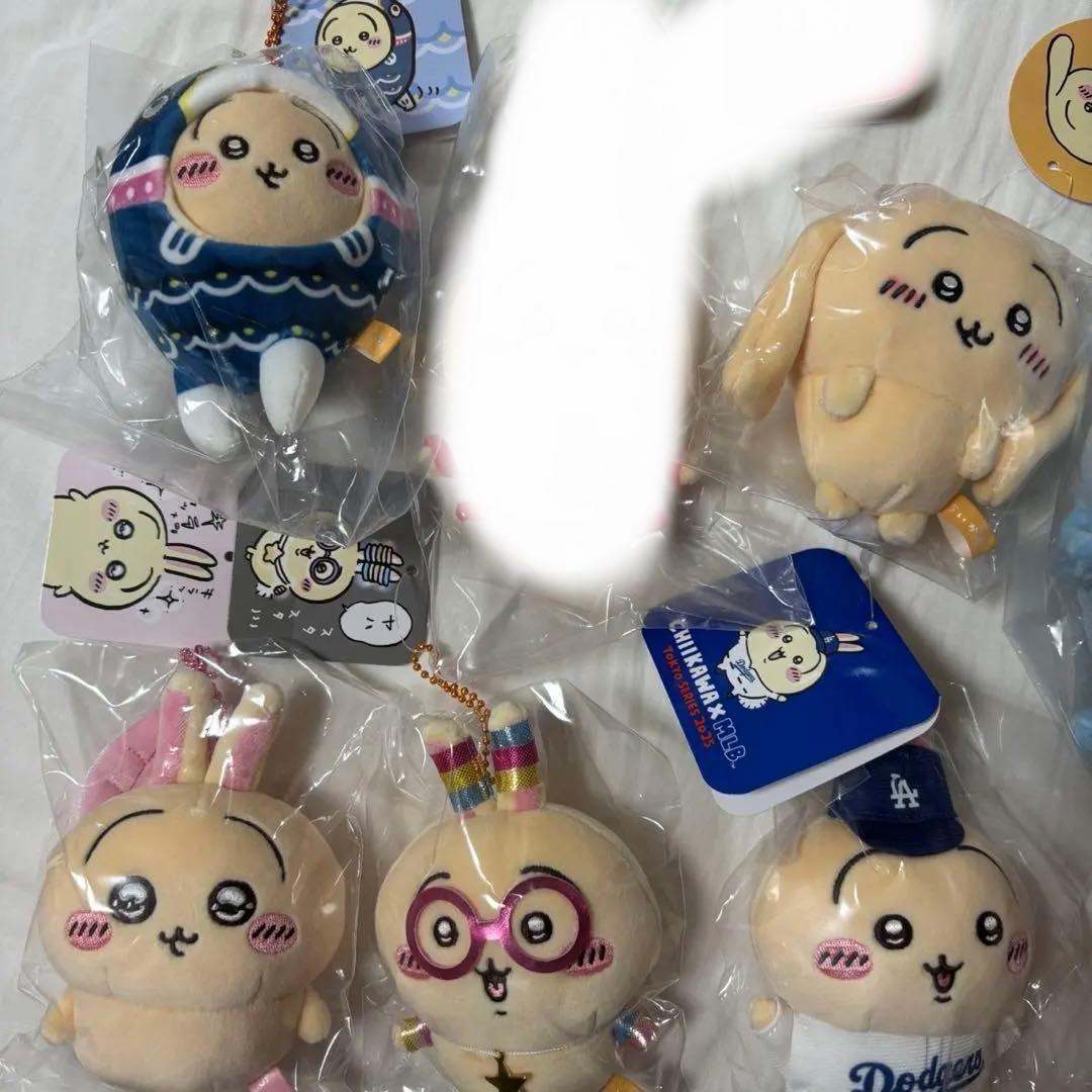 ちいかわ　うさぎ　ぬいぐるみ・マスコット 7体セット