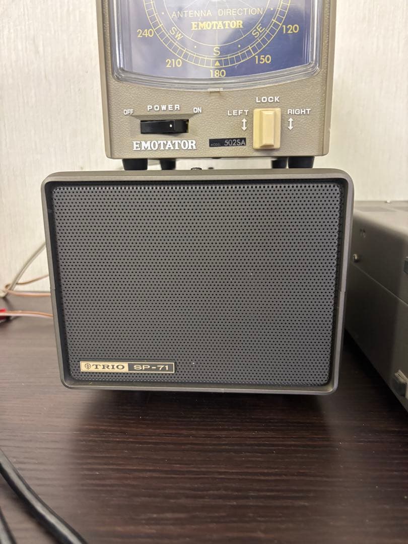 Kenwood TS-670 受信機とスピーカーセット