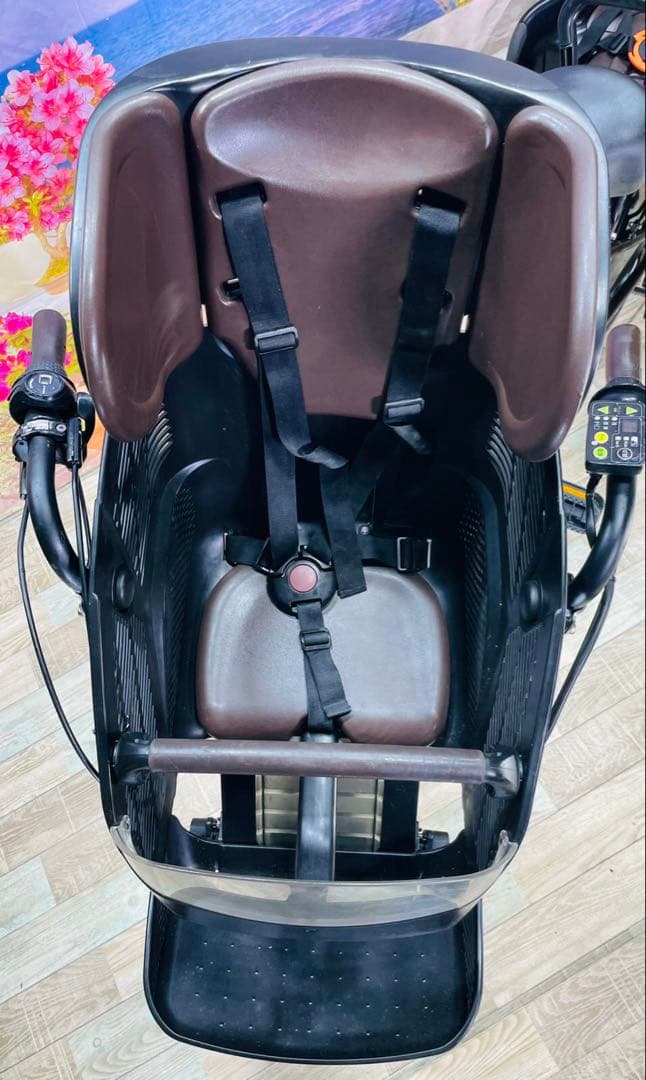 パスキス12AH⭐️人気モデル！ヤマハ子供乗せ電動アシスト自転車Y2789