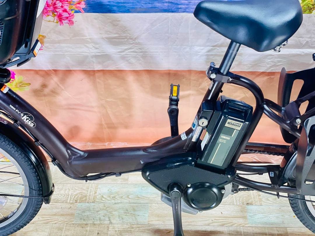 パスキス12AH⭐️人気モデル！ヤマハ子供乗せ電動アシスト自転車Y2789