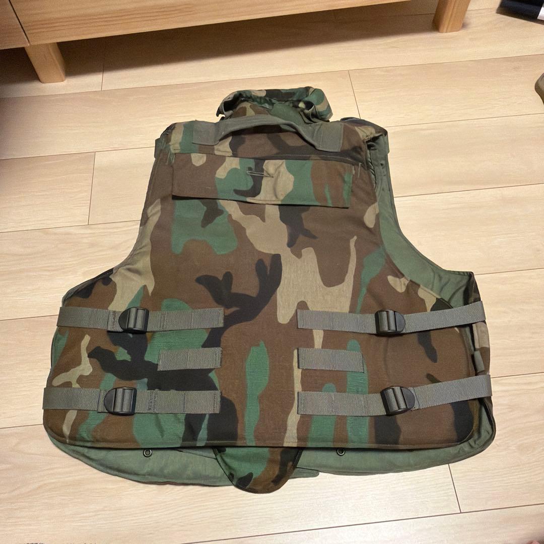 米軍実物 放出品 Point Blank社製 ウッドランド ボディーアーマー