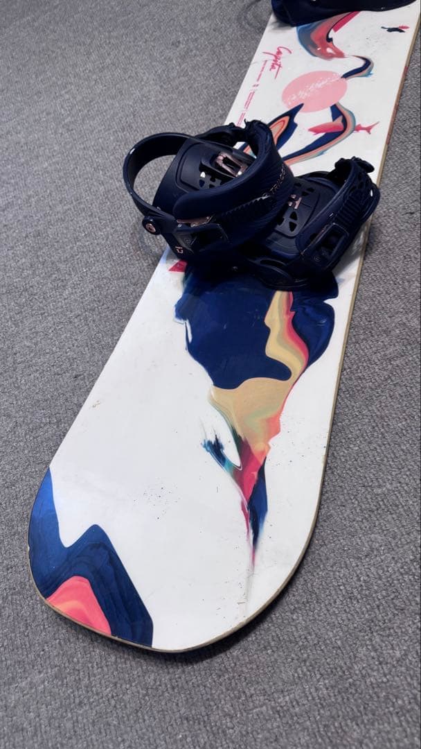 キャピタ スノーボード ビンディング付き 145