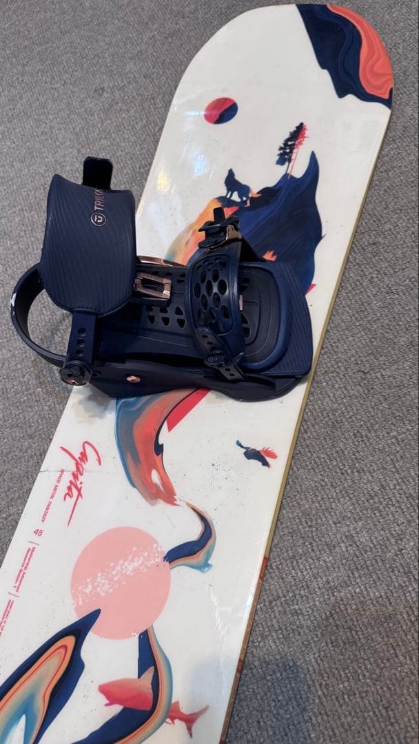 キャピタ スノーボード ビンディング付き 145