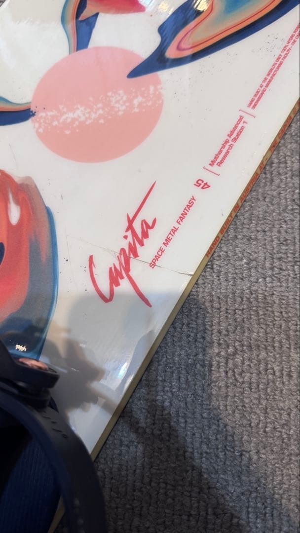 キャピタ スノーボード ビンディング付き 145