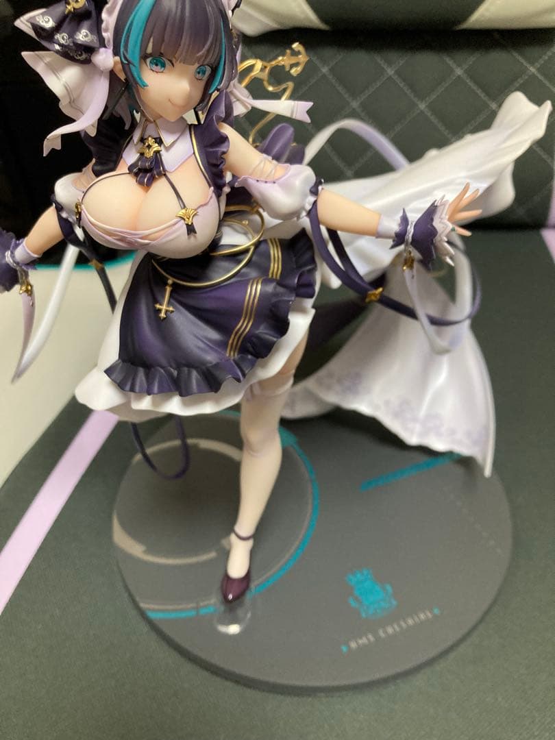 中古フィギュア　チェシャー　難あり　1/7スケール　訳あり　ジャンク品