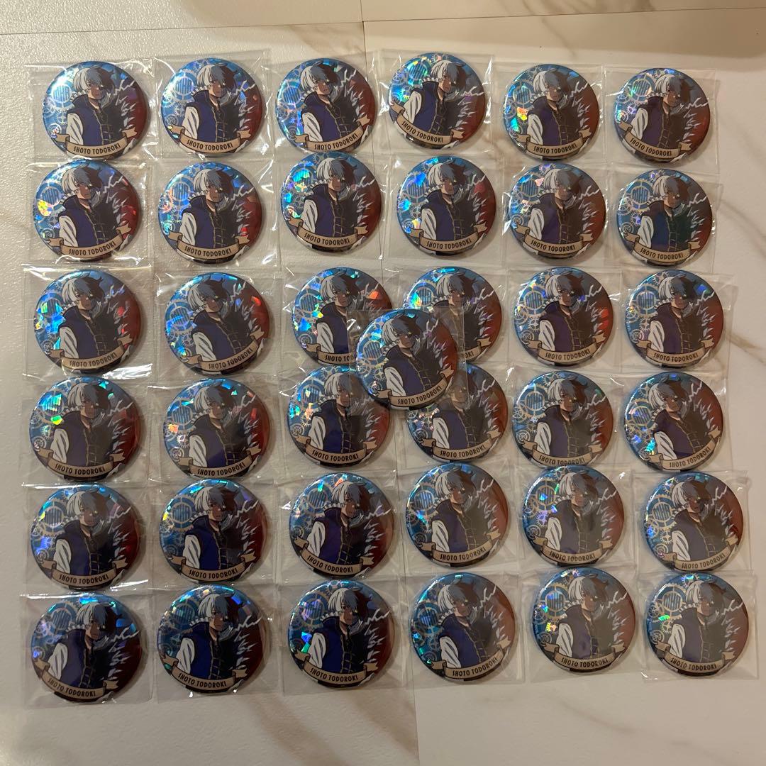 ヒロアカ 十傑 轟焦凍 缶バッジ