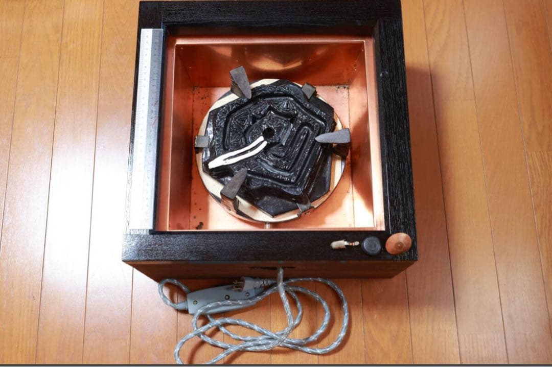 置炉　 野々田式　 電熱式　 茶道具　置き炉