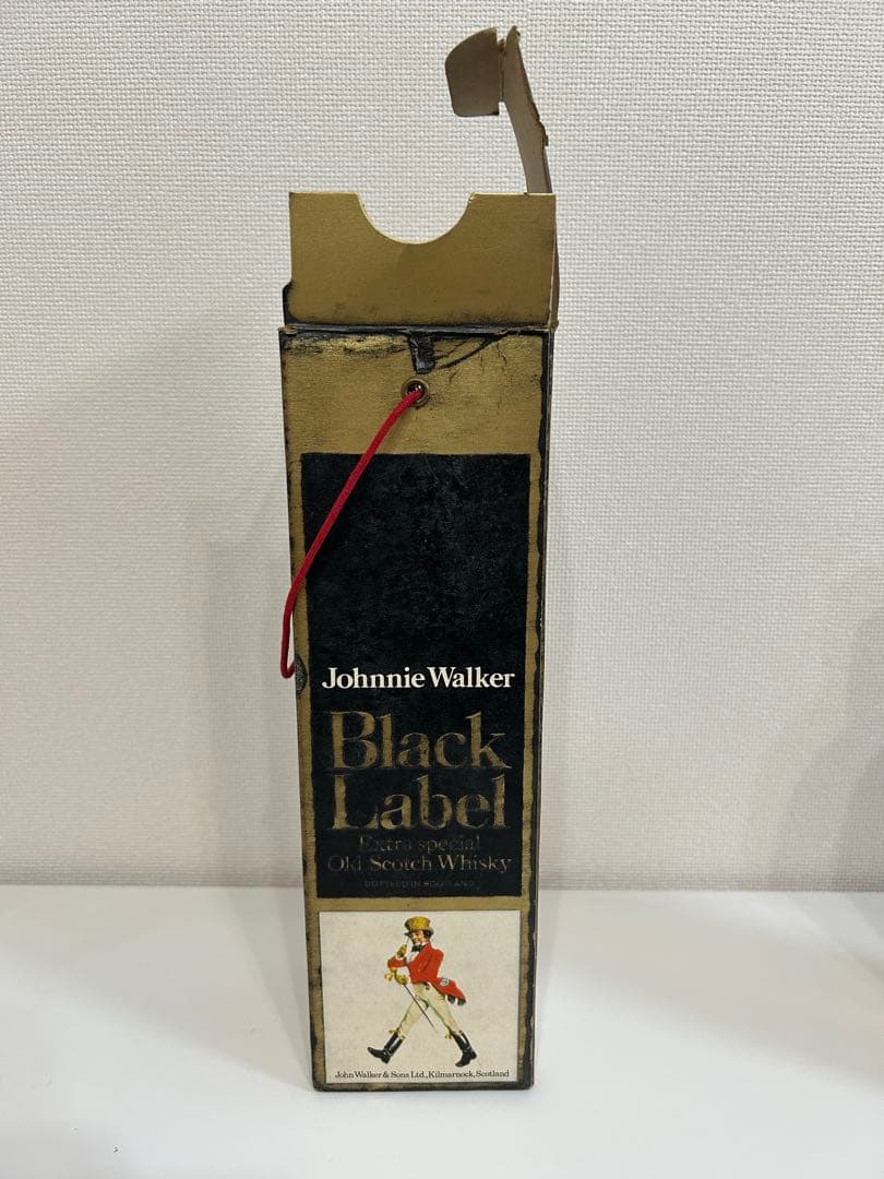 ジョニーウォーカー ブラックラベル 金キャップ　未開封品