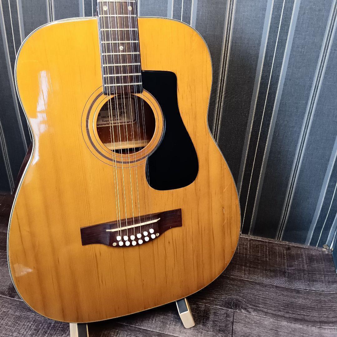 ジャパンヴィンテージ 12弦 ギター KASUGA 春日 W-13 新品弦