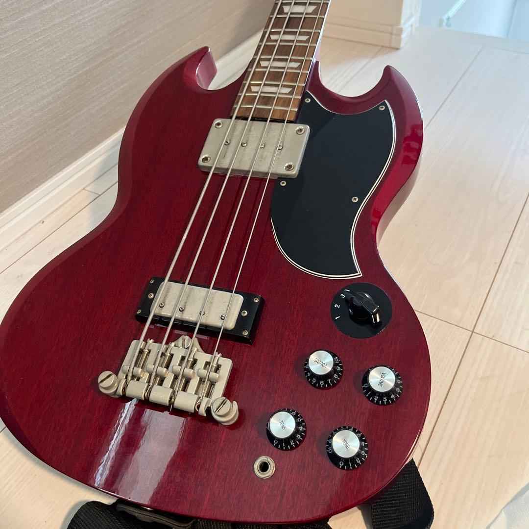 【値下げしました】EPIPHONE EB-3(エピフォン SGベース/チェリー)