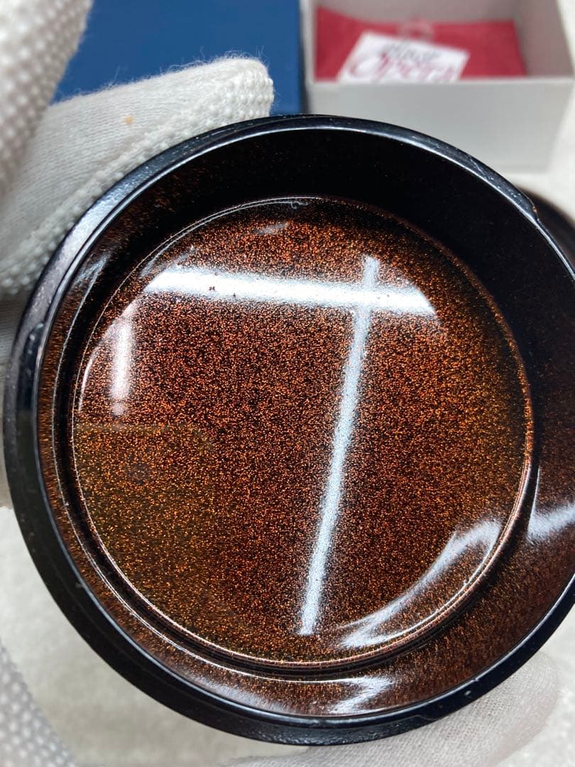 希少 大きめ 蒔絵師 松山武司作 本鼈甲 金蒔絵 ブローチ ペンダント 螺鈿