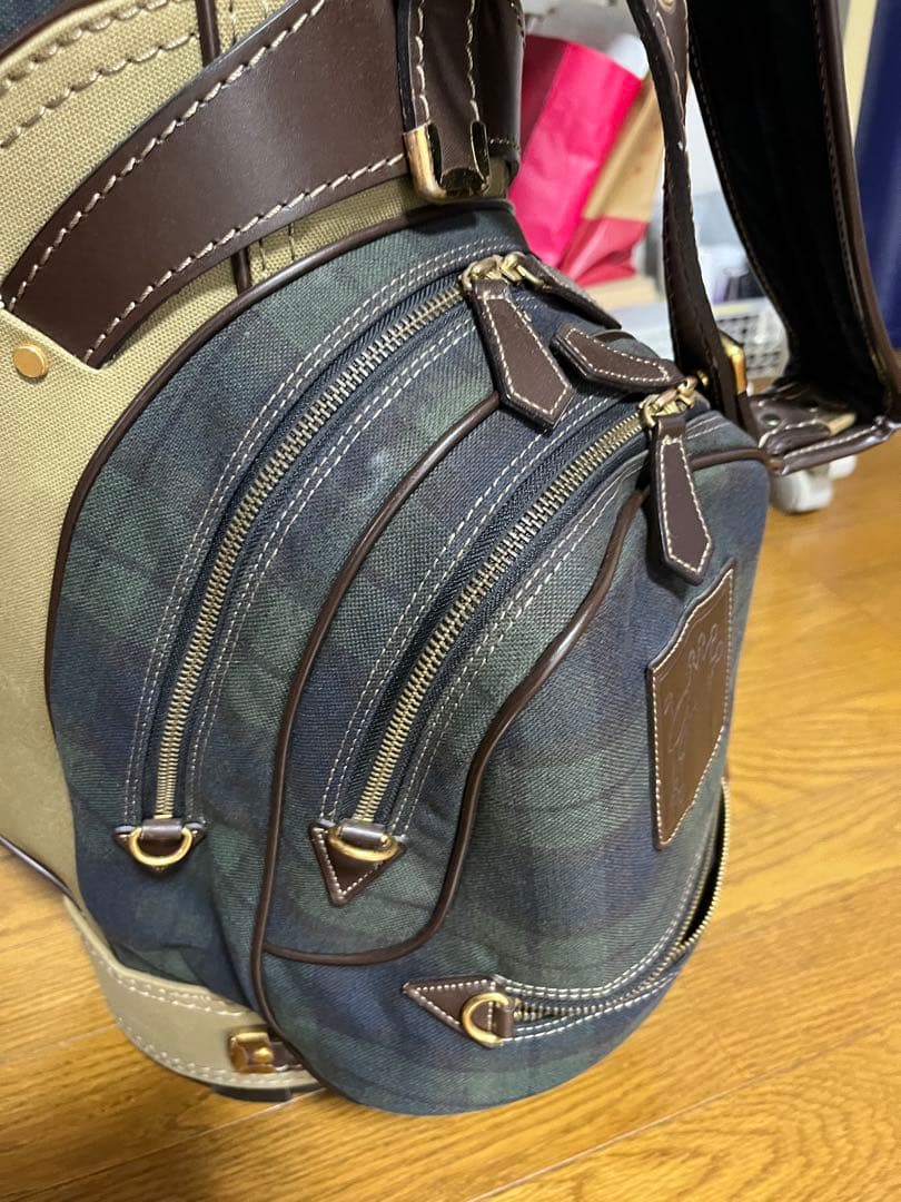 チェック柄ゴルフバッグ・キャディバッグ