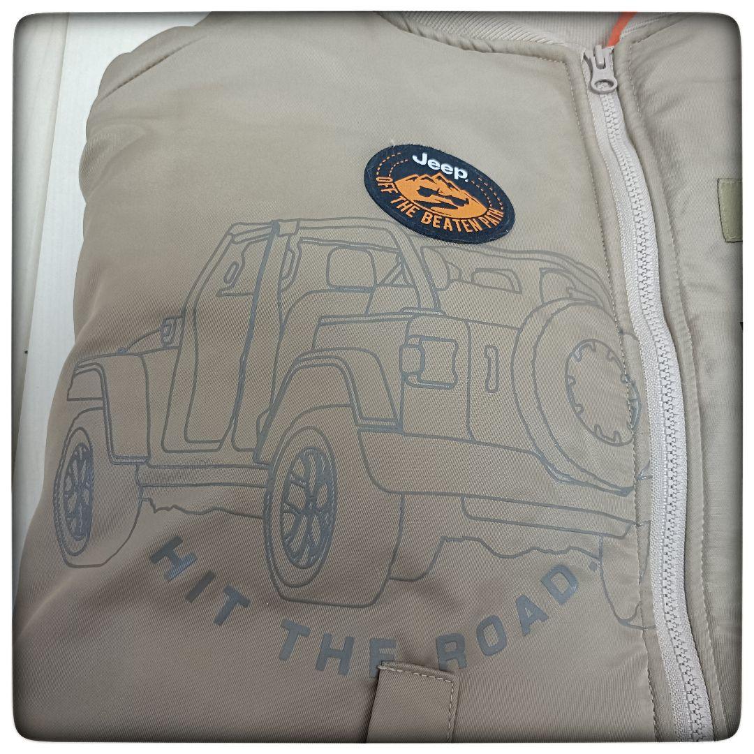 【美品】大型犬 ジャケット Jeep ほぼ未使用 犬用アウター 冬服