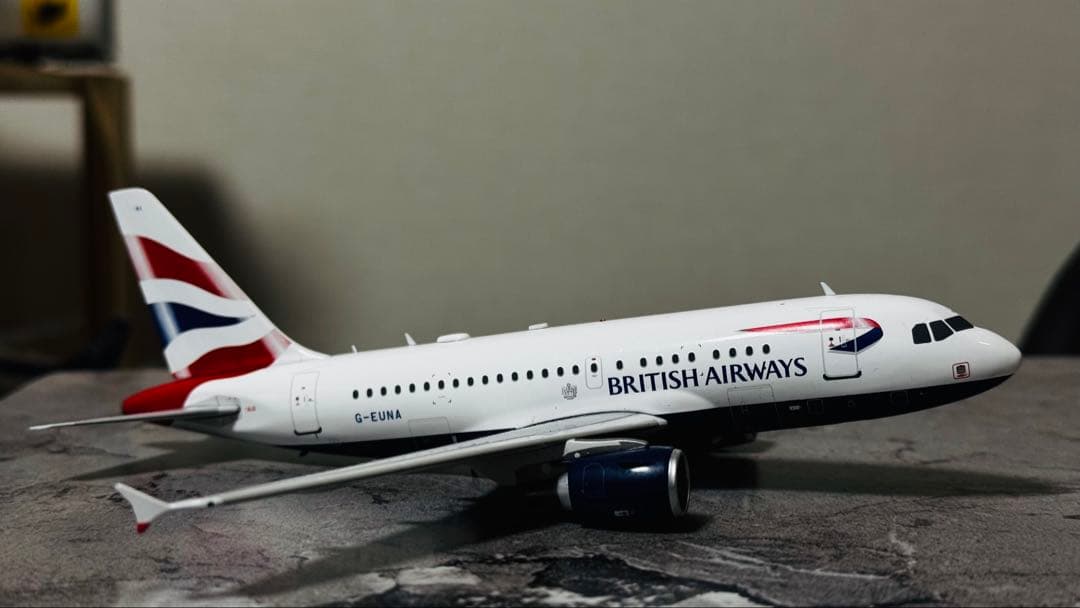 昭和ろく　損傷有British Airways A318 1/200 A…
