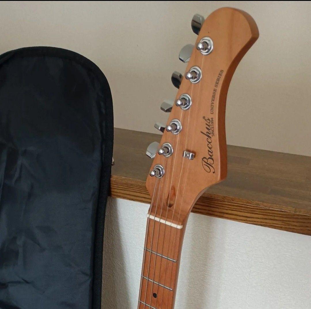 ほぼ新品バッカス　ジャズマスタータイプ　bacchus BJM-1-RSM