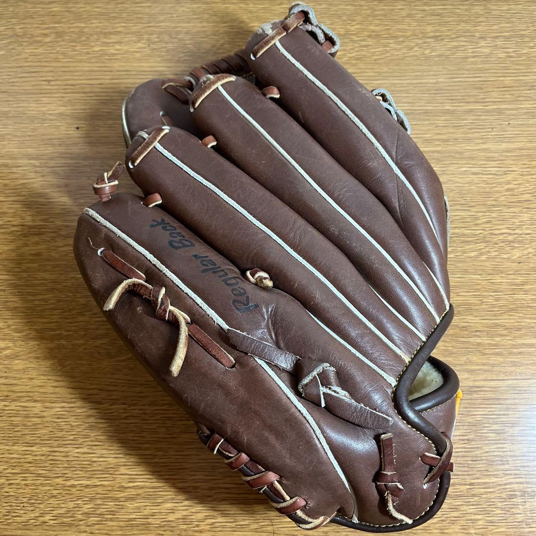 ワールドペガサス 一般硬式 グローブ グラブ 外野用 右投げ 美品