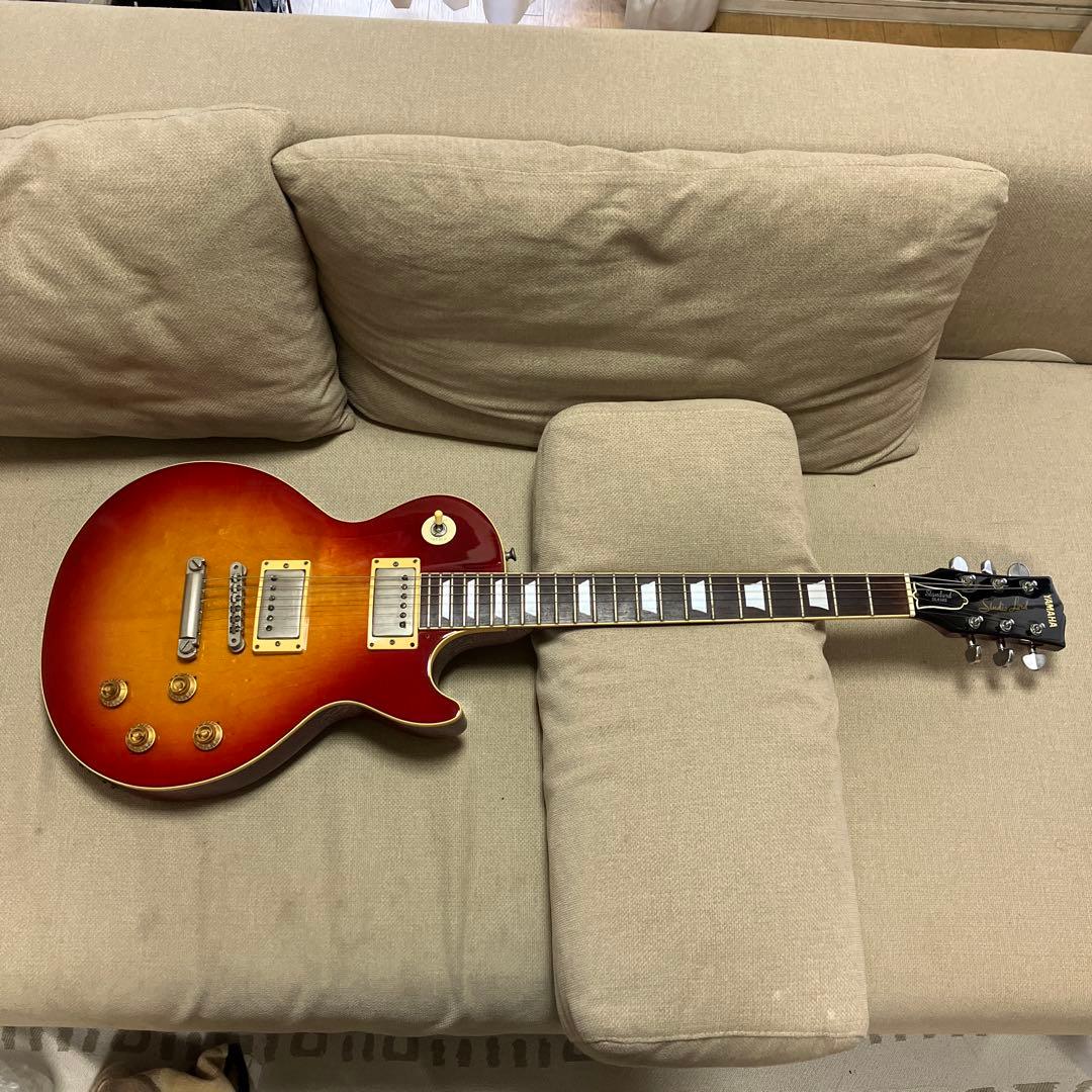 【直接引き取り限定】ヤマハSL450S レスポールタイプ ネックにトラ杢