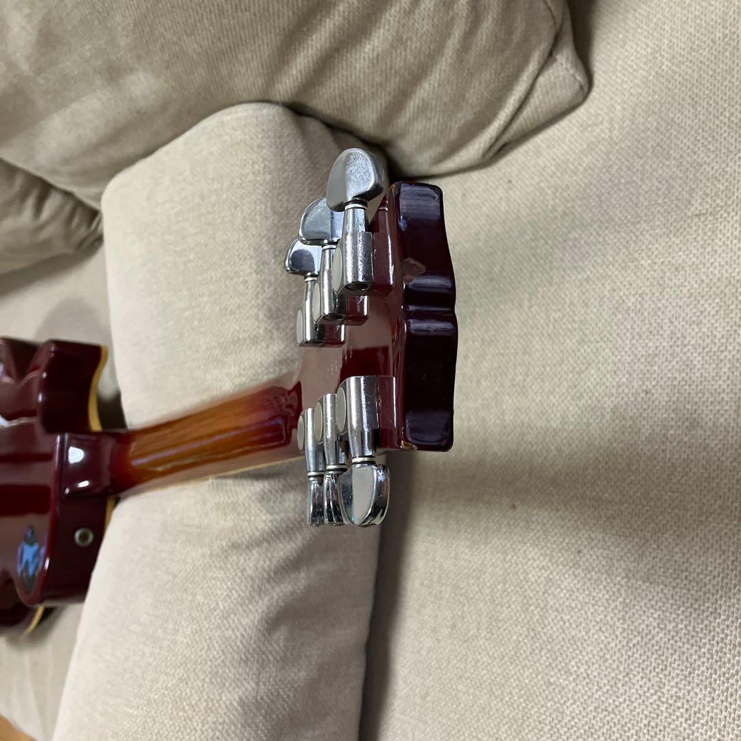 【直接引き取り限定】ヤマハSL450S レスポールタイプ ネックにトラ杢