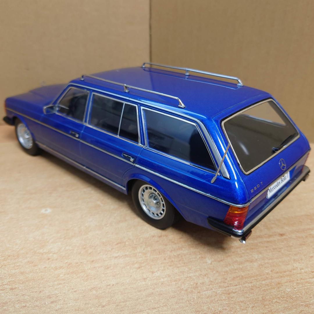 1/18 メルセデス S123 Tモデル 1978ダークブルー KKscale製