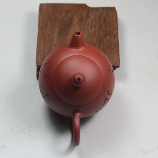 龍蛋壺  紫砂壺・紫泥急須・茶壺・茶道具  中国古美術