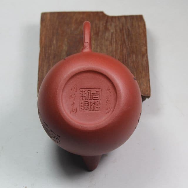 龍蛋壺  紫砂壺・紫泥急須・茶壺・茶道具  中国古美術