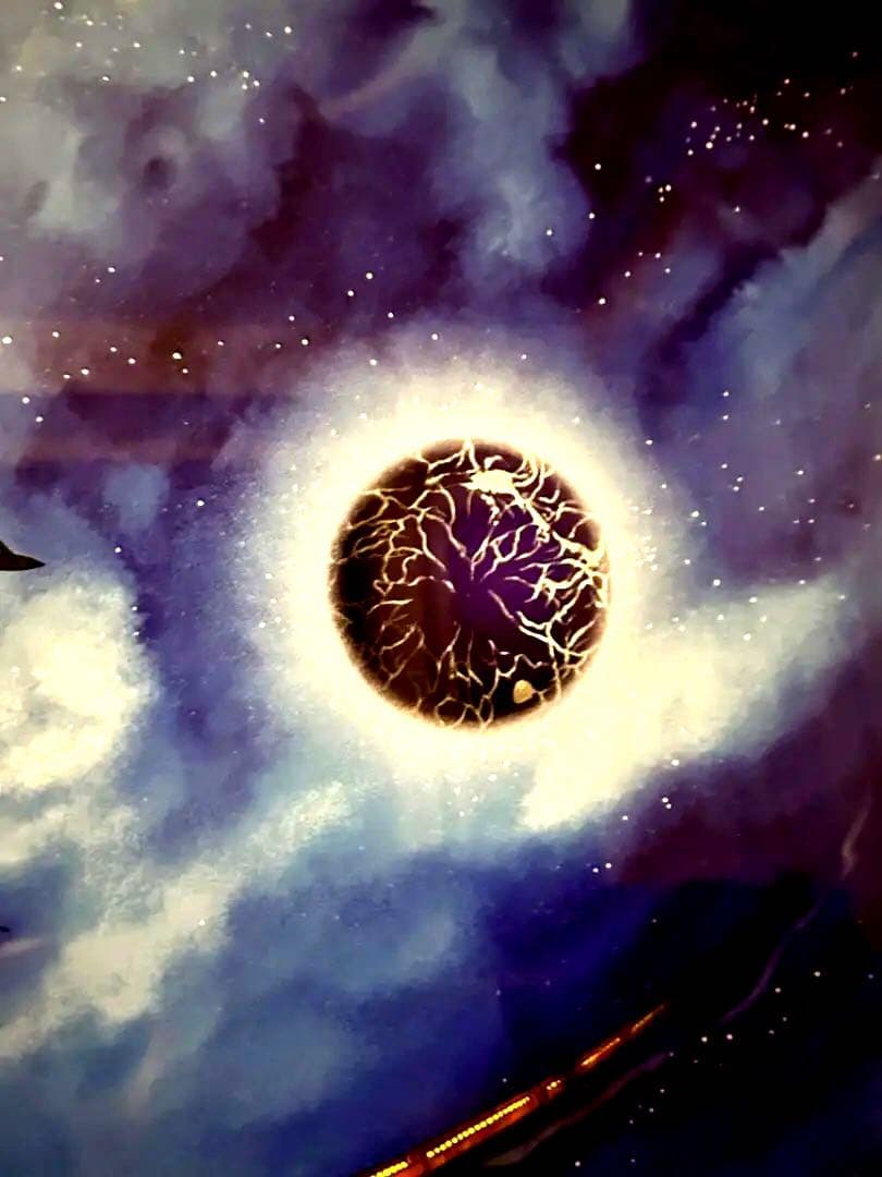 松本零士　銀河鉄道999〜星の海の旅人〜　シルクスクリーン版画　直筆サイン