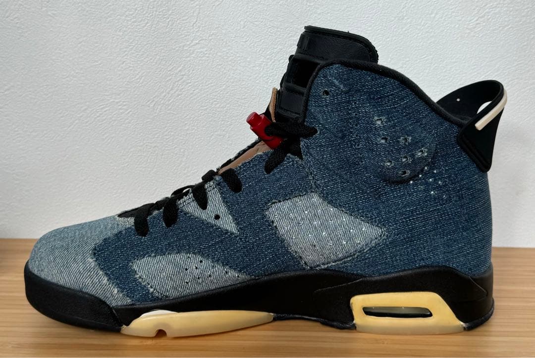 シューズ(男性用) NIKE Jordan 6 Retro Washed Denim 28cm