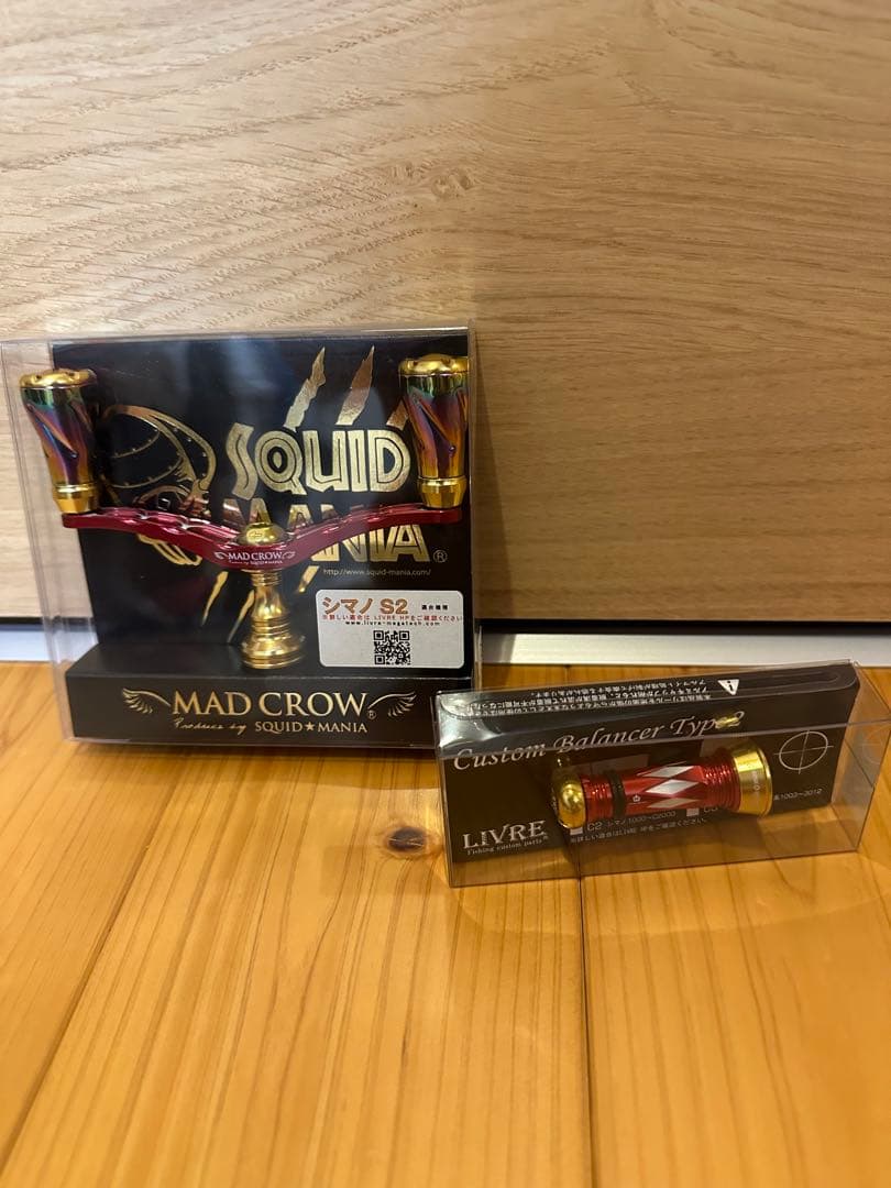 リブレ LIVRE スクイッドマニア MAD CROW wing98シマノ用