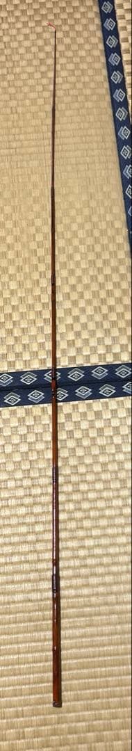 【ハンドメイド】竹竿　タナゴ竿　4尺　仕掛けSET