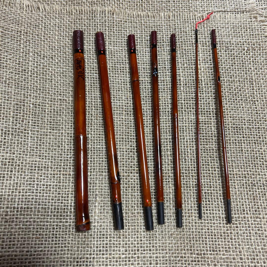 【ハンドメイド】竹竿　タナゴ竿　4尺　仕掛けSET