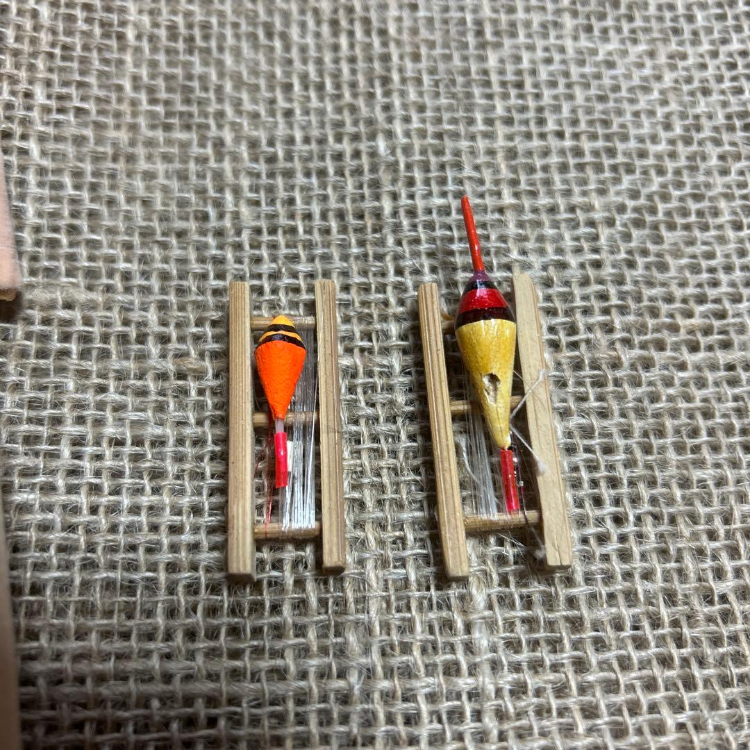 【ハンドメイド】竹竿　タナゴ竿　4尺　仕掛けSET