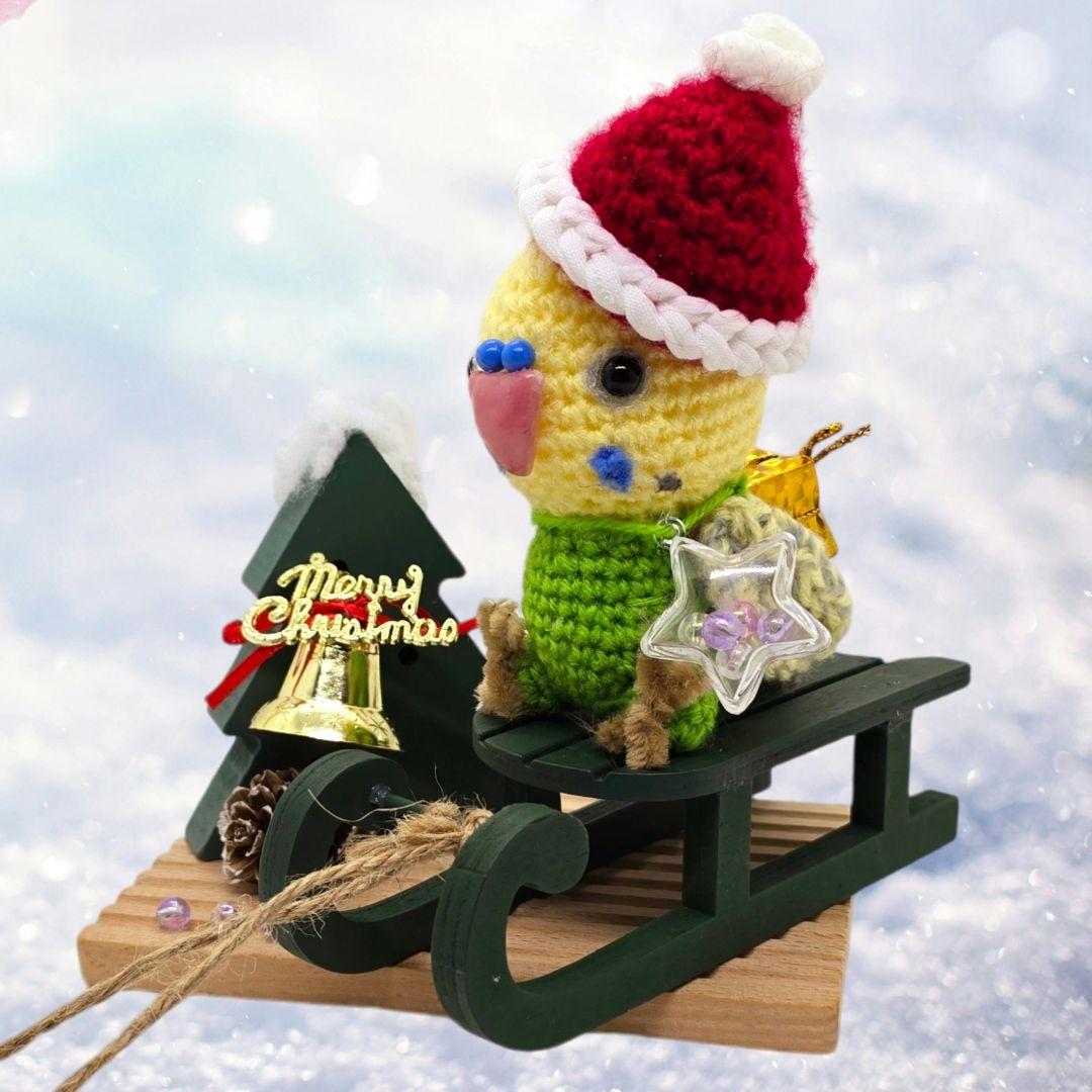 クリスマス限定鳥ちゃんサンタ